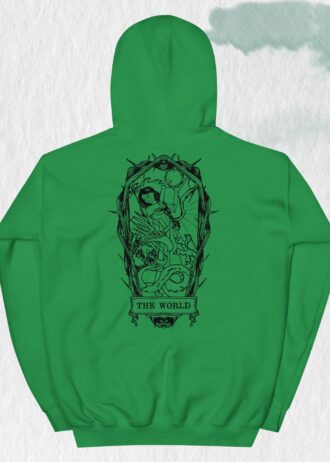 Major Arcana Unisex Hoodie – THE WORLD