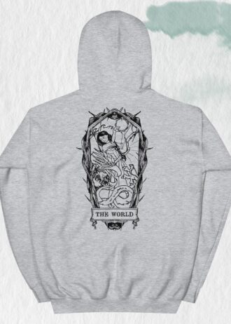 Major Arcana Unisex Hoodie – THE WORLD